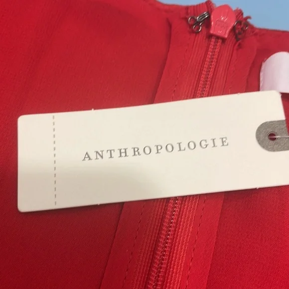 Anthropologie ASTR the Label Red Tina Tie-Waist Satin Cami Medium NWT - Picture 7 of 12